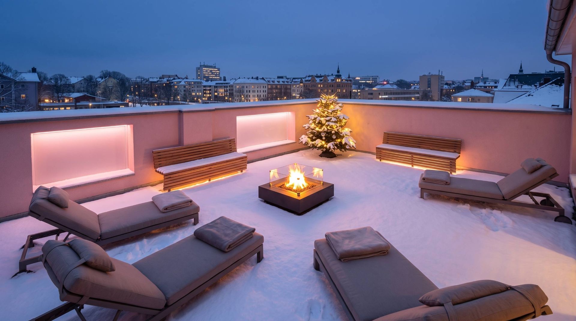 Große Dachterrasse 3. OG